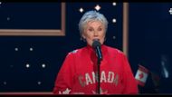 Anne Murray delivering her winning speech at Juno Awards (Image via Youtube/@CBCMusic)